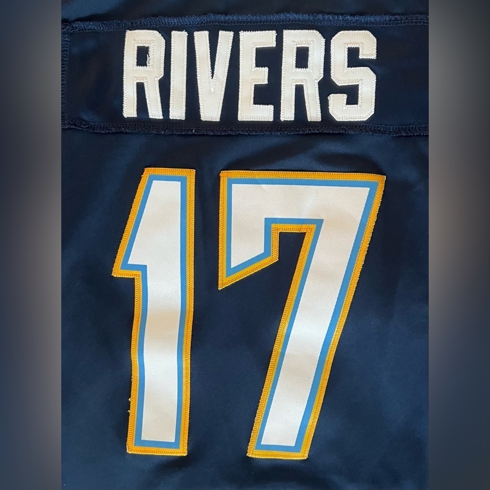 Philip Rivers San Diego/Los Angeles Chargers Nike On Field Youth Jersey - Picture 3 of 12